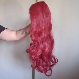 SOLD wavy red wig / Poison Ivy or Ariel